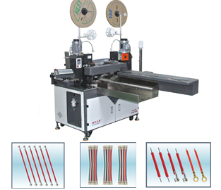 RQ-009全自動(dòng)排線(xiàn)端子機(jī)，4并線(xiàn)高效率產(chǎn)出