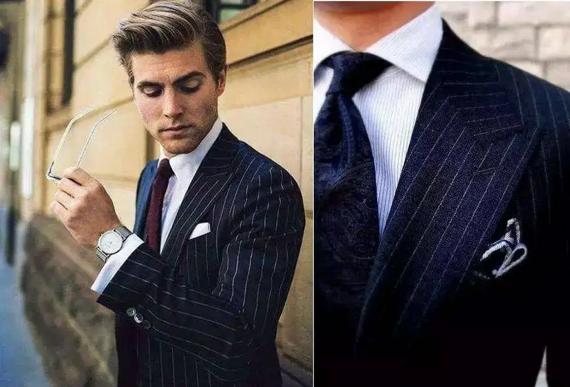 條紋西裝適合哪種人穿?條紋西服適合什么場(chǎng)合?